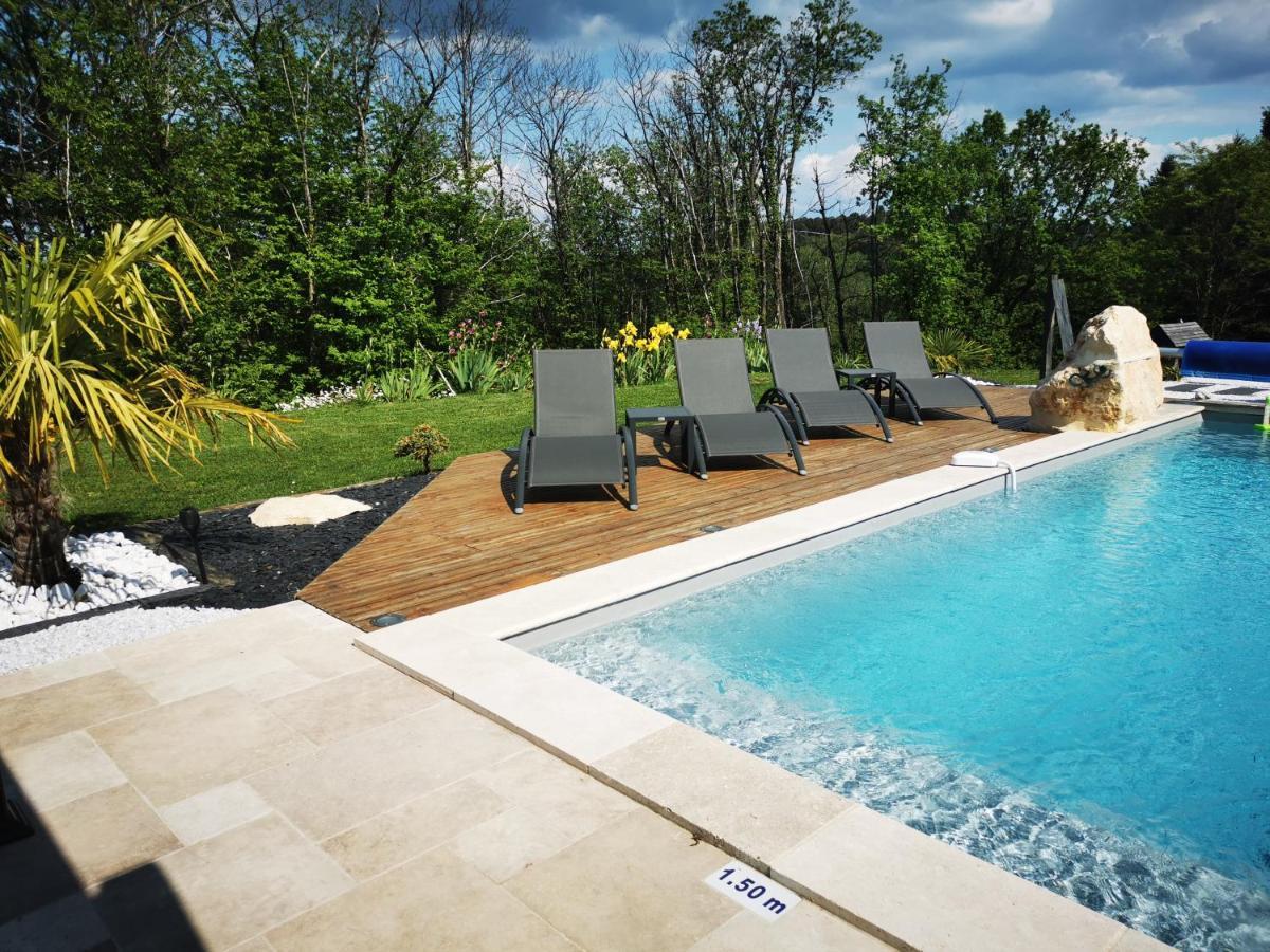 "Notre Bastide" Maison Et Table D'Hotes Traditionnelle Et Vegetarienne, Piscine, Jacuzzi, Clim, , A 5 Mn De Sarlat Marcillac-Saint-Quentin Eksteriør bilde